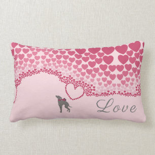 Italiaanse Valentijnsdag Greyhound Pillow Kussen