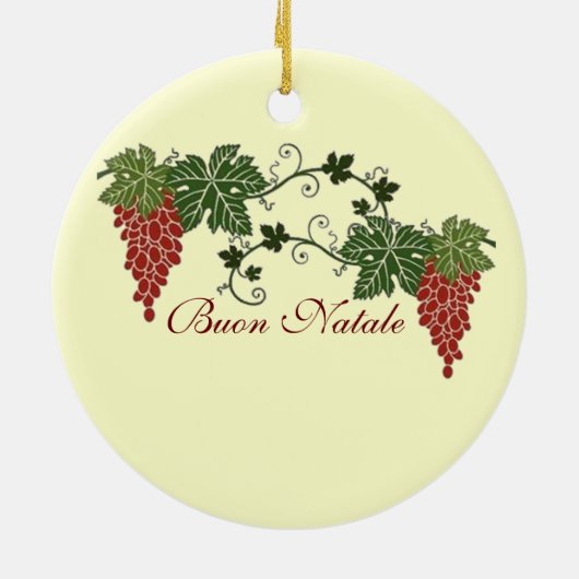 Italiaanse verbijstering keramisch ornament (Achterkant)