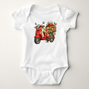 Italiaanse Vespa Cute Little Meatball Outfit Romper