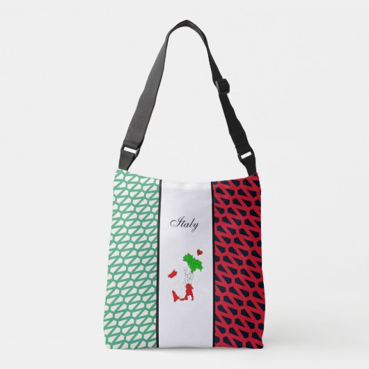 Italiaanse vibes crossbody tas (Voorkant)