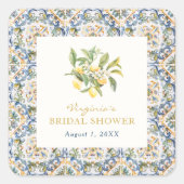 Italiaanse vierkante sticker (Voorkant)