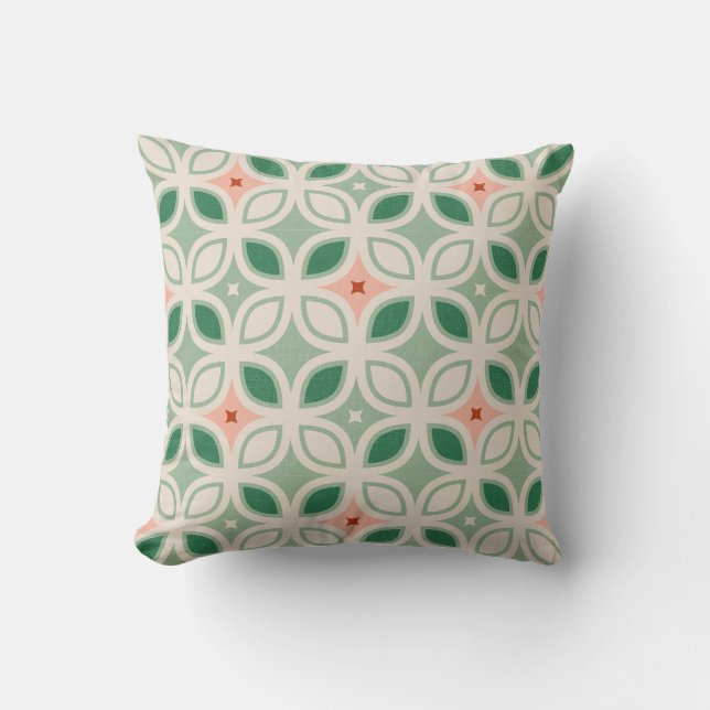 Italiaanse Villa Geometric Kussen (Voorkant)