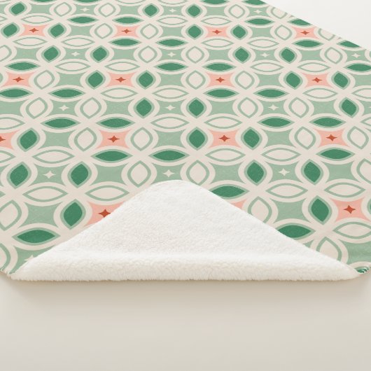 Italiaanse Villa Geometric Sherpa Deken (3/4)