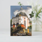 ITALIAANSE VILLAGE WALES INVITATIE (Staand voorkant)