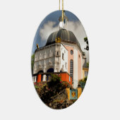 ITALIAANSE VILLAGE WALES KERAMISCH ORNAMENT (Rechts)