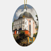 ITALIAANSE VILLAGE WALES KERAMISCH ORNAMENT (Links)