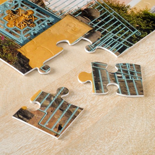 ITALIAANSE VILLAGE WALES LEGPUZZEL (Zijkant)