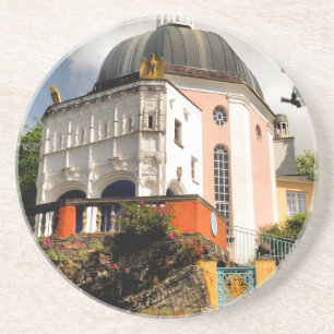 ITALIAANSE VILLAGE WALES ZANDSTEEN ONDERZETTER