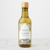 Italiaanse villa's Lemons & Olijven Wijn Etiket (Voorkant)