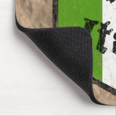 Italiaanse Vintage Brown Mousepad Muismat (Hoek)