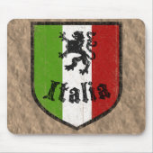 Italiaanse Vintage Brown Mousepad Muismat (Voorkant)