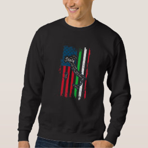 Italiaanse vintage vlag Italië trots premium Trui