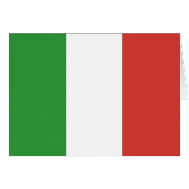 Italiaanse vlag (Voorkant Horizontaal)