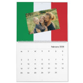 Italiaanse vlag 2026 Calendario Personalizzato Cus Kalender (Feb 2026)