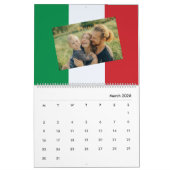 Italiaanse vlag 2026 Calendario Personalizzato Cus Kalender (Mar 2026)