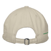 Italiaanse vlag aan de zijkant pet (Achterkant)