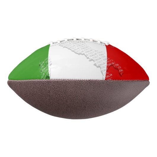 Italiaanse vlag american football (Gedraaid 90)