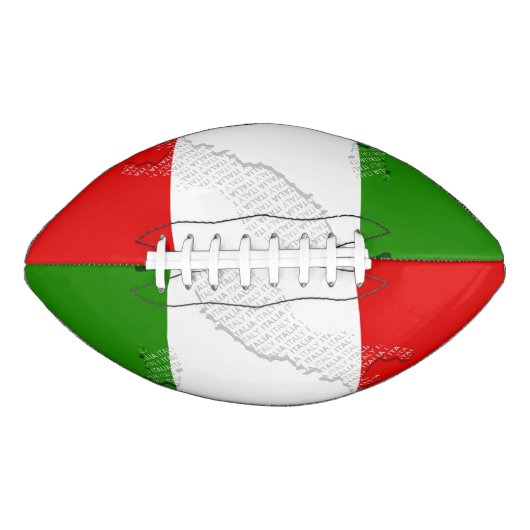 Italiaanse vlag american football (Voorkant)