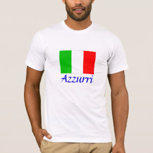 Italiaanse vlag "Azzurri" T-shirt