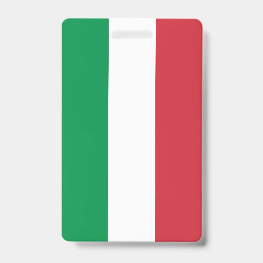 Italiaanse vlag badge (Voorzijde)