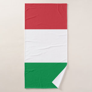 Italiaanse vlag badhanddoek