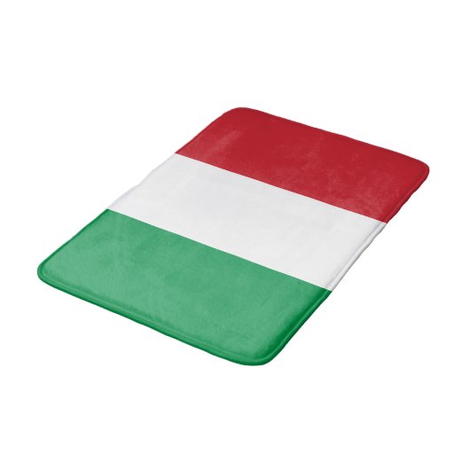Italiaanse vlag badmat (Gekanteld)