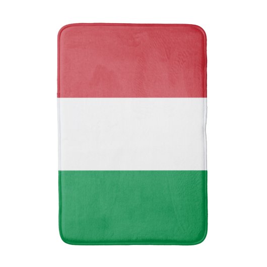 Italiaanse vlag badmat (Voorkant Verticaal)