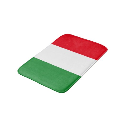 Italiaanse vlag badmat (Gekanteld)