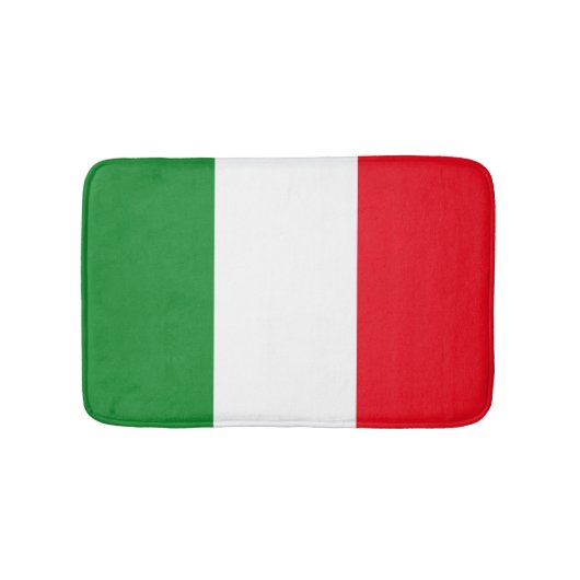 Italiaanse vlag badmat (Voorkant)