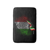 Italiaanse vlag badmat (Voorkant Verticaal)
