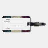  Italiaanse vlag Bagagelabel (Achterkant horizontaal)