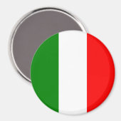 Italiaanse vlag Bandiera d'Italia Magnet (Voorkant / Achterkant)