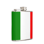 Italiaanse vlag Bandiera d'Italia Tricolore Heupfles (Rechts)