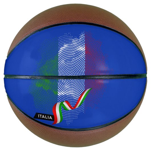 Italiaanse vlag basketbal (Voorkant)
