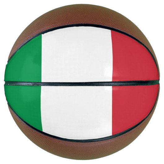 Italiaanse vlag basketbal (Voorkant)