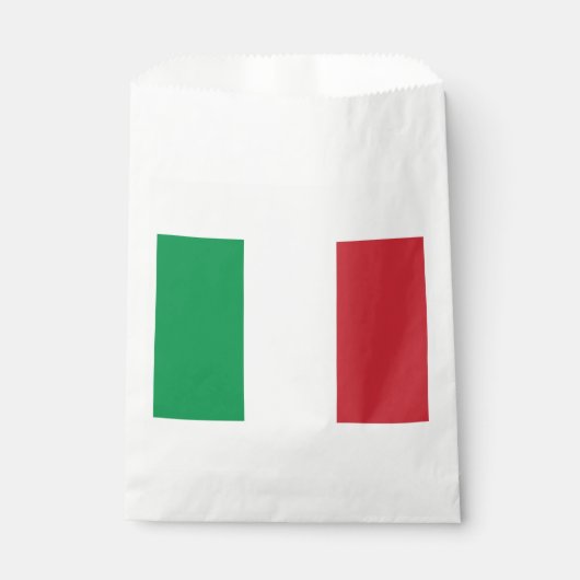 Italiaanse vlag bedankzakje (Voorkant)