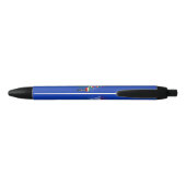 Italiaanse vlag blauwe inkt pen (Achterkant)