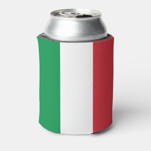 Italiaanse vlag blikjeskoeler (Blikje Achterkant)