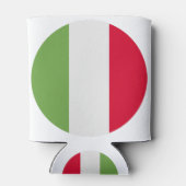 Italiaanse vlag blikjeskoeler (Achterkant)
