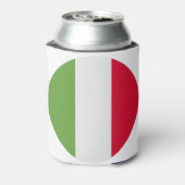 Italiaanse vlag blikjeskoeler (Blikje Achterkant)