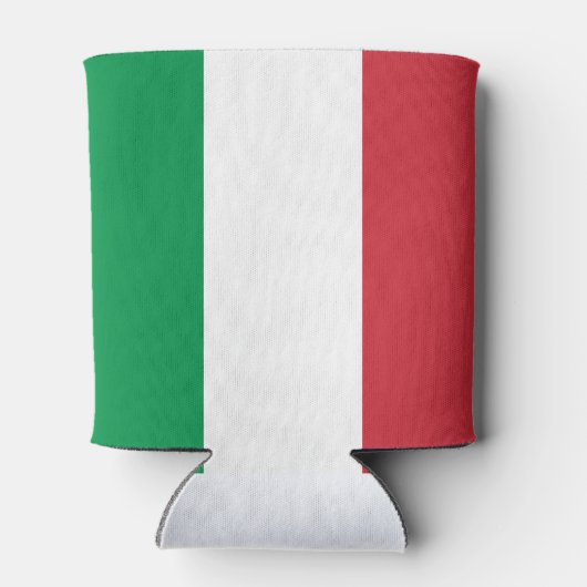 Italiaanse vlag blikjeskoeler (Achterkant)