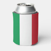 Italiaanse vlag blikjeskoeler (Blikje Achterkant)