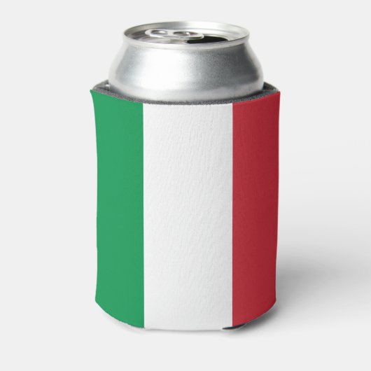 Italiaanse vlag blikjeskoeler (Blikje Achterkant)