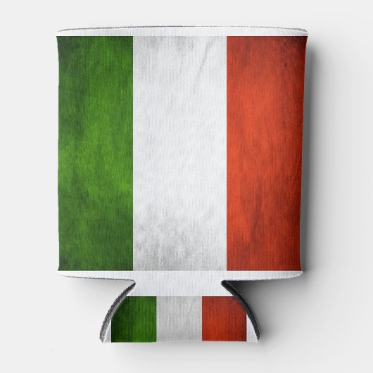 Italiaanse vlag blikjeskoeler (Voorkant)