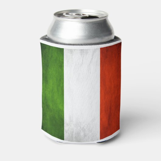 Italiaanse vlag blikjeskoeler (Blikje Achterkant)