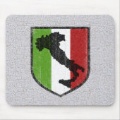 -Italiaanse vlag - Boot Mousepad Muismat (Voorkant)