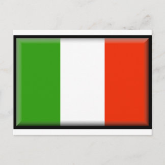 Italiaanse vlag briefkaart
