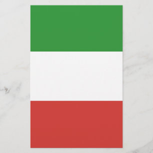Italiaanse vlag briefpapier