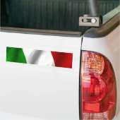 Italiaanse vlag bumpersticker (Op Truck)