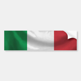 Italiaanse vlag Bumpersticker